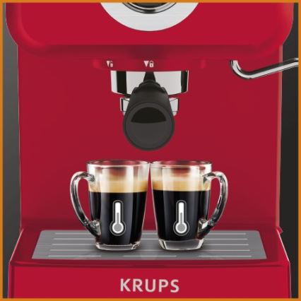 Krups - Cafetera espresso de palanca OPIO 1140W/230V