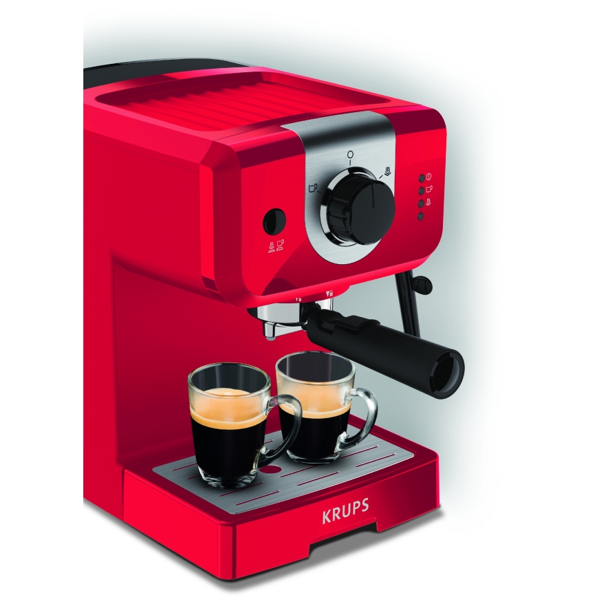Krups - Cafetera espresso de palanca OPIO 1140W/230V