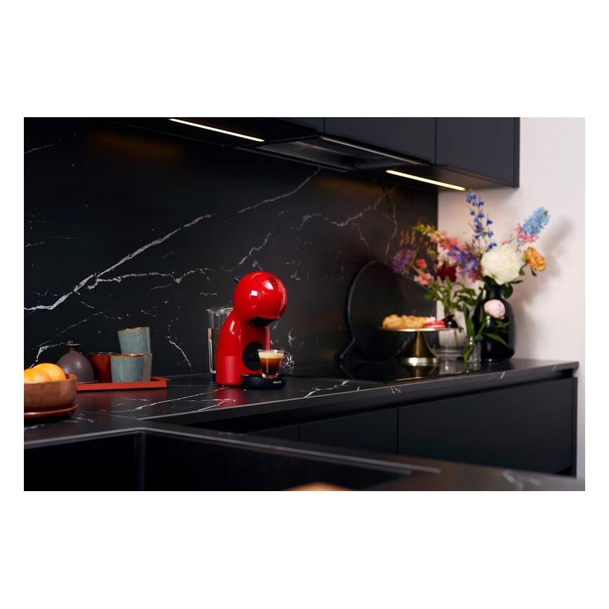 Krups - Máquina de café en cápsulas NESCAFÉ DOLCE GUSTO PICCOLO XS 1600W rojo