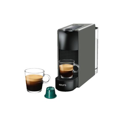 Krups - Máquina de café en cápsulas NESPRESSO Essenza mini 1310W/230V gris