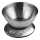 Lamart - Balanza de cocina digital con pantalla LCD y cuenco 2xAAA acero inoxidable