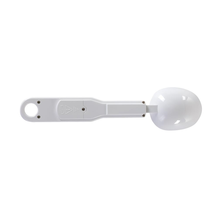 Lamart - Cuchara de pesaje digital con pantalla LCD 1xCR2032 blanca