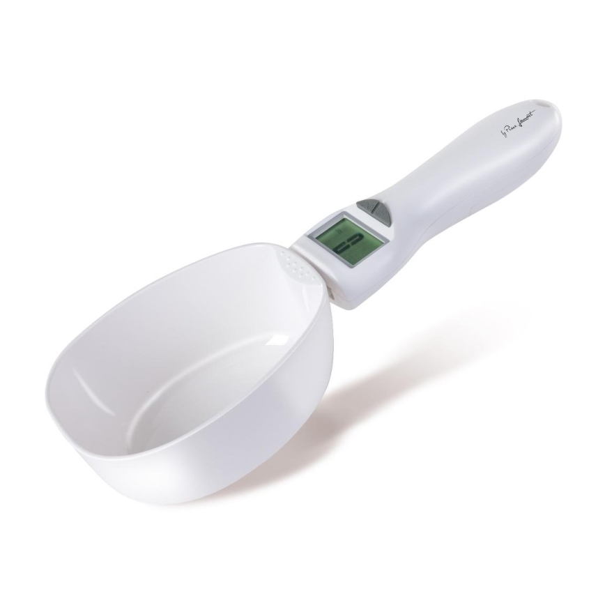 Lamart - Cuchara medidora con pantalla LCD 2xAAA blanca