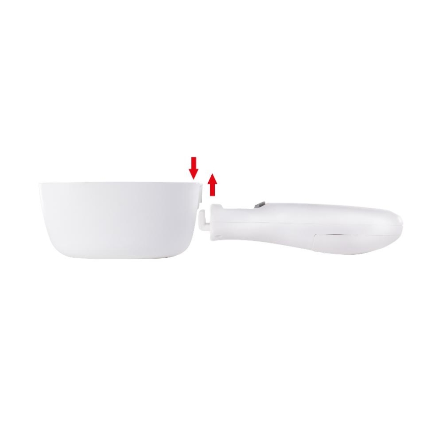 Lamart - Cuchara medidora con pantalla LCD 2xAAA blanca