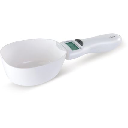 Lamart - Cuchara medidora con pantalla LCD 2xAAA blanca