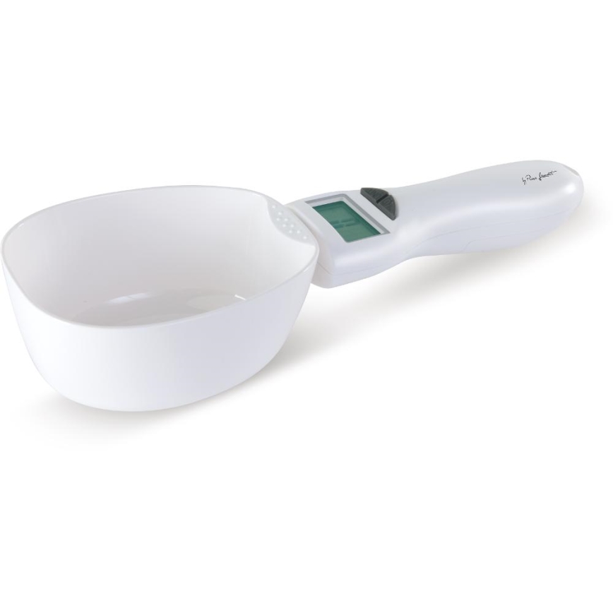 Lamart - Cuchara medidora con pantalla LCD 2xAAA blanca
