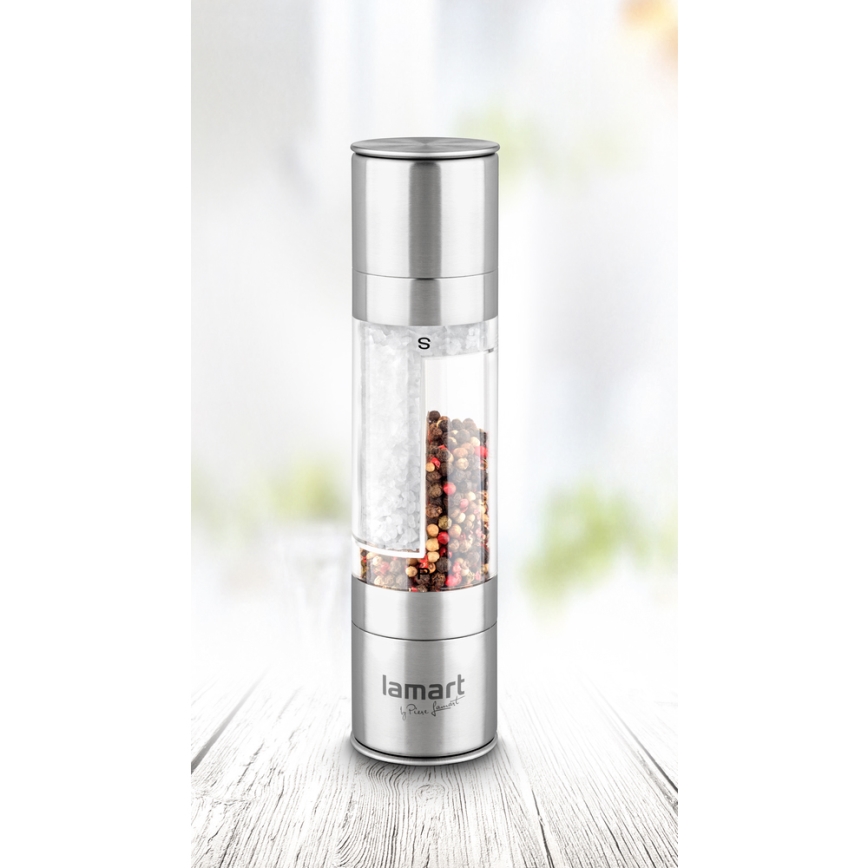 Lamart - Molinillo de especias 2x 100 ml