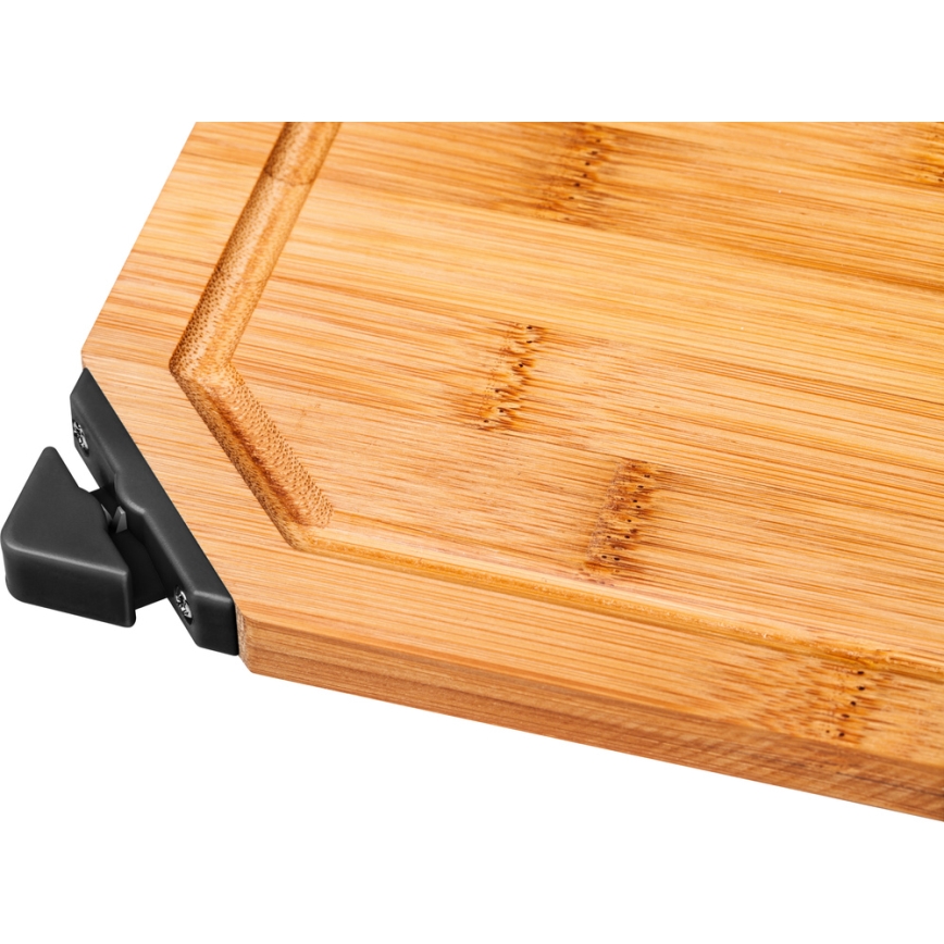 Lamart - Tabla de cortar con afilador de cuchillos 32x22 cm
