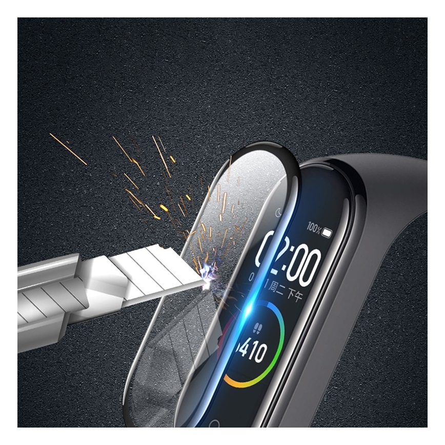 Lámina protectora templada para Xiaomi Mi Band 4/5/6