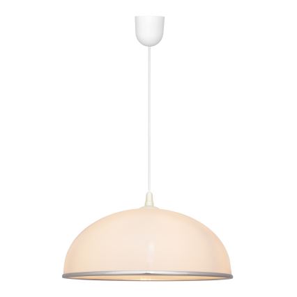 Lámpara Araña CIRCLE 1xE27/15W/230V blanco