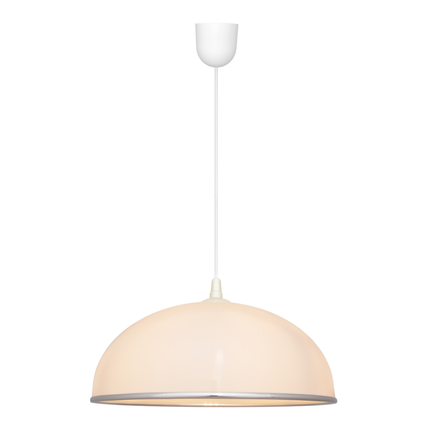 Lámpara Araña CIRCLE 1xE27/15W/230V blanco