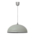 Lámpara Araña CIRCLE 1xE27/15W/230V gris
