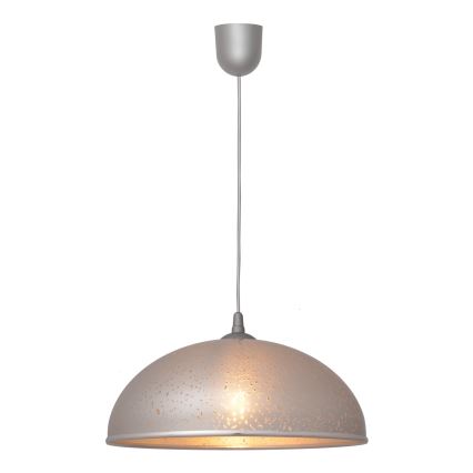 Lámpara araña CIRCLE 1xE27/15W/230V gris