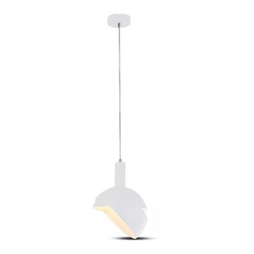 Lámpara colgante 1xE14/60W/230V blanco