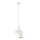 Lámpara colgante 1xE14/60W/230V blanco