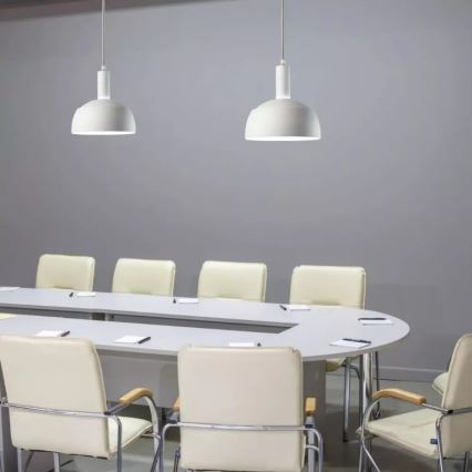 Lámpara colgante 1xE14/60W/230V blanco