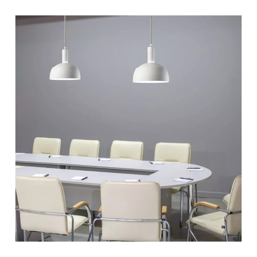 Lámpara colgante 1xE14/60W/230V blanco