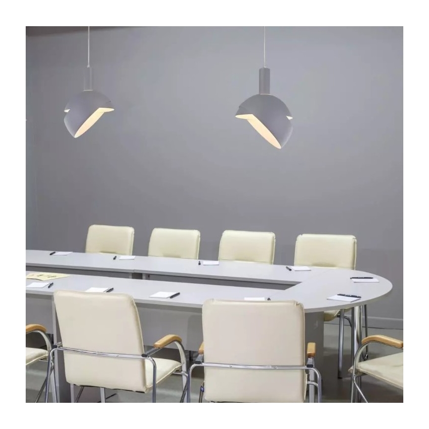 Lámpara colgante 1xE14/60W/230V gris