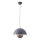 Lámpara colgante 1xE27/15W/230V azul