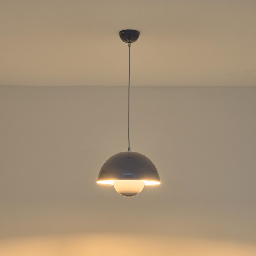 Lámpara colgante 1xE27/15W/230V azul