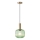 Lámpara colgante 1xE27/15W/230V verde pr. 20 cm