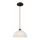 Lámpara colgante 1xE27/60W/230V blanco