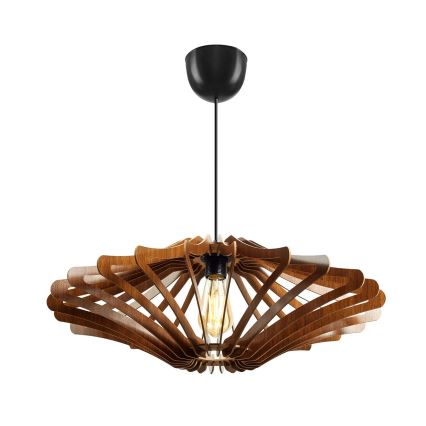 Lámpara colgante 1xE27/60W/230V brown diá. 59 cm