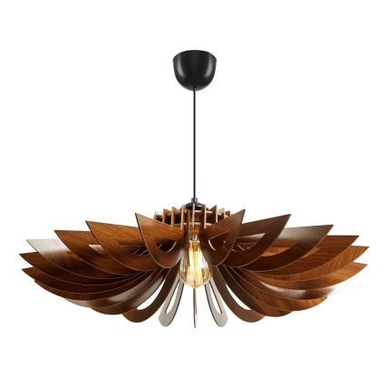Lámpara colgante 1xE27/60W/230V brown diá. 68 cm