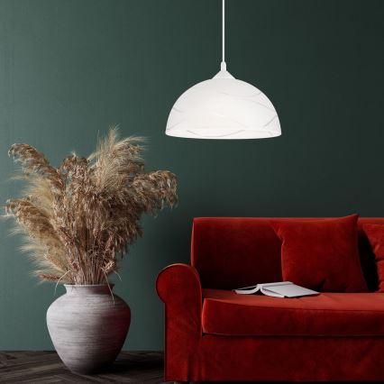 Lámpara colgante 1xE27/60W/230V