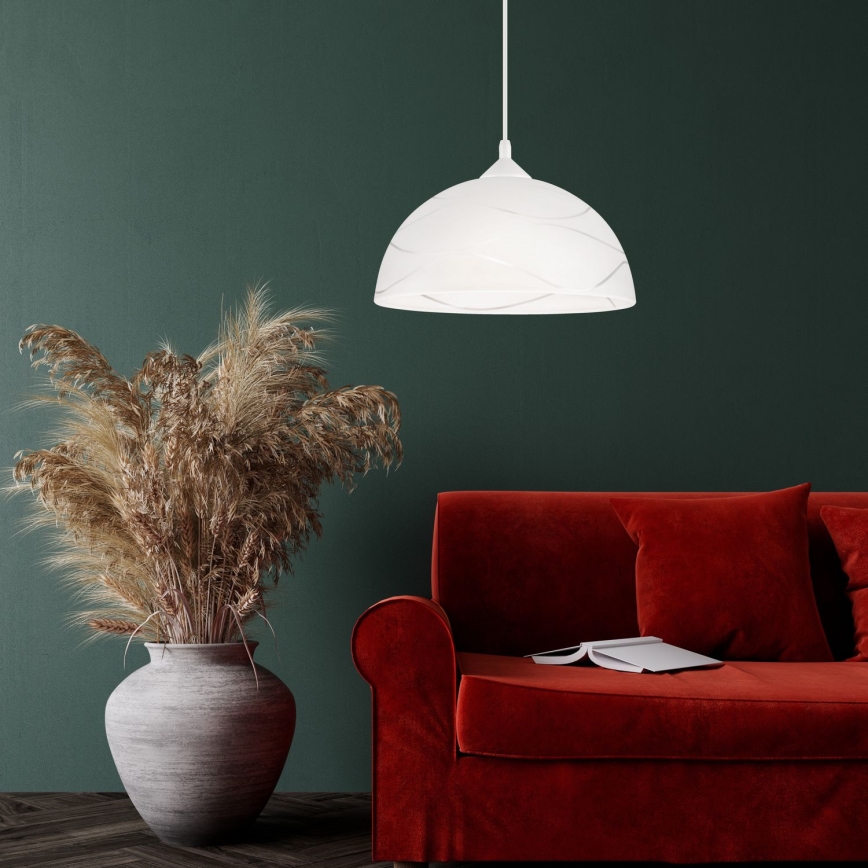 Lámpara colgante 1xE27/60W/230V
