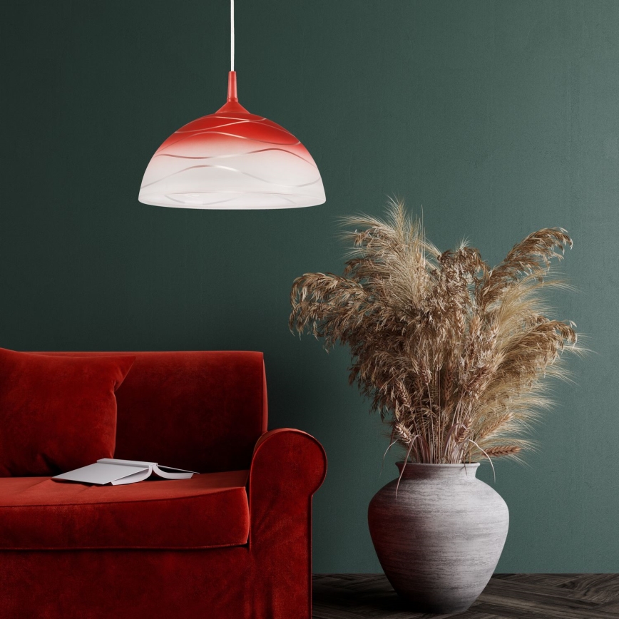 Lámpara colgante 1xE27/60W/230V