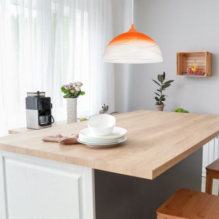 Lámpara colgante 1xE27/60W/230V