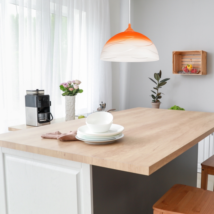 Lámpara colgante 1xE27/60W/230V