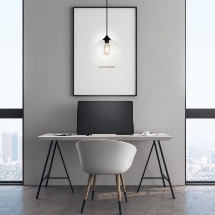 Lámpara colgante 1xE27/60W/230V