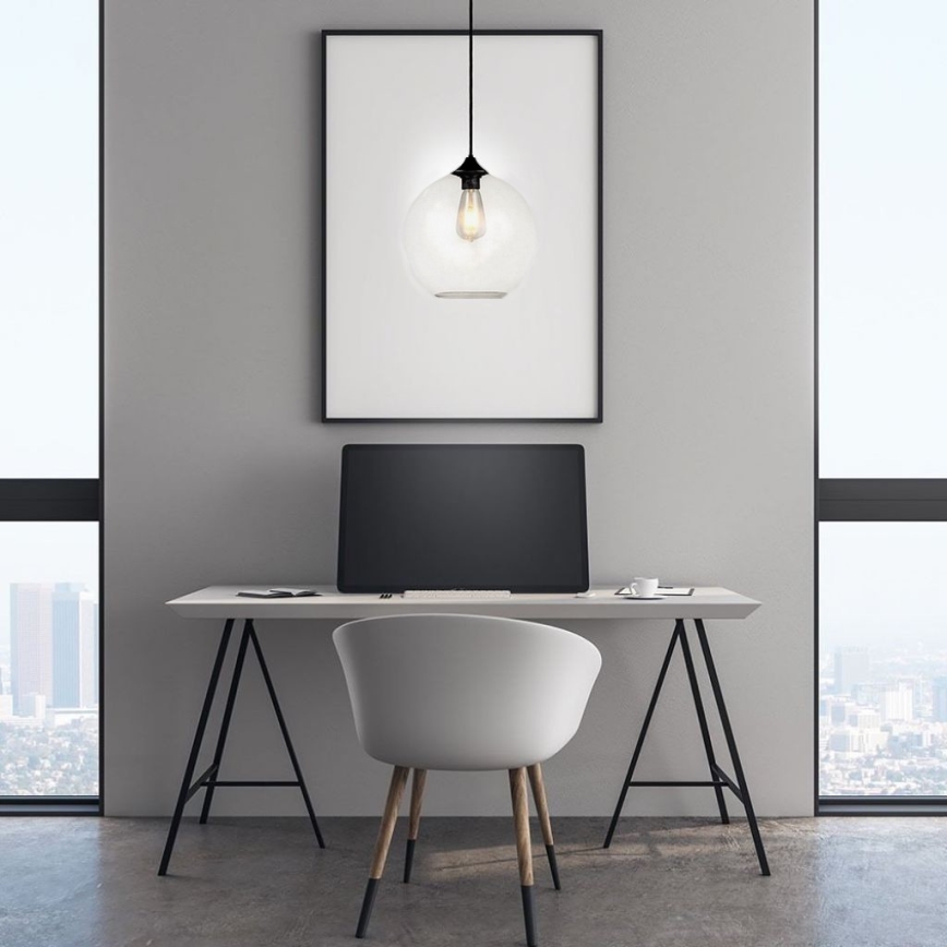 Lámpara colgante 1xE27/60W/230V