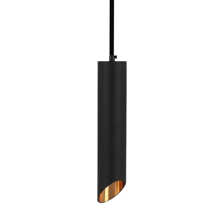 Lámpara colgante 1xGU10/35W/230V 20 cm negro