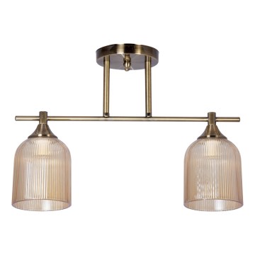 Lámpara colgante 2xE14/60W/230V latón