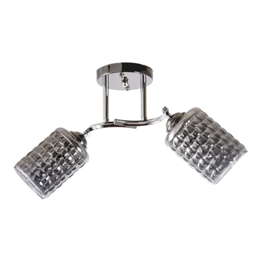 Lámpara colgante 2xE27/60W/230V
