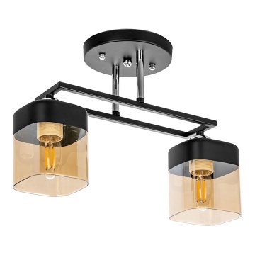 Lámpara colgante 2xE27/60W/230V