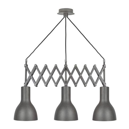 Lámpara colgante  3xE27/60W/230V