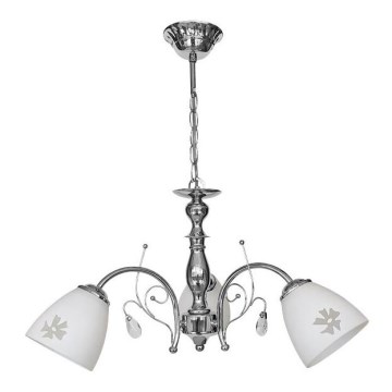 Lámpara colgante 3xE27/60W/230V