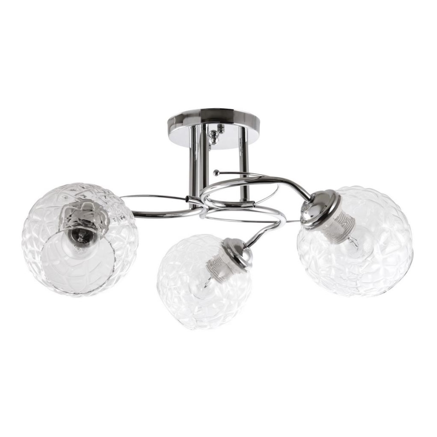 Lámpara colgante 3xE27/60W/230V