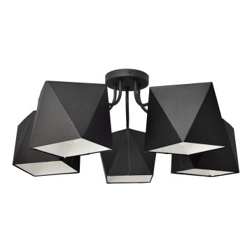 Lámpara colgante ADAMANT 5xE27/15W/230V negro