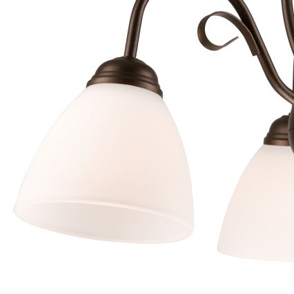 Lámpara colgante ADELLE 3xE27/60W/230V