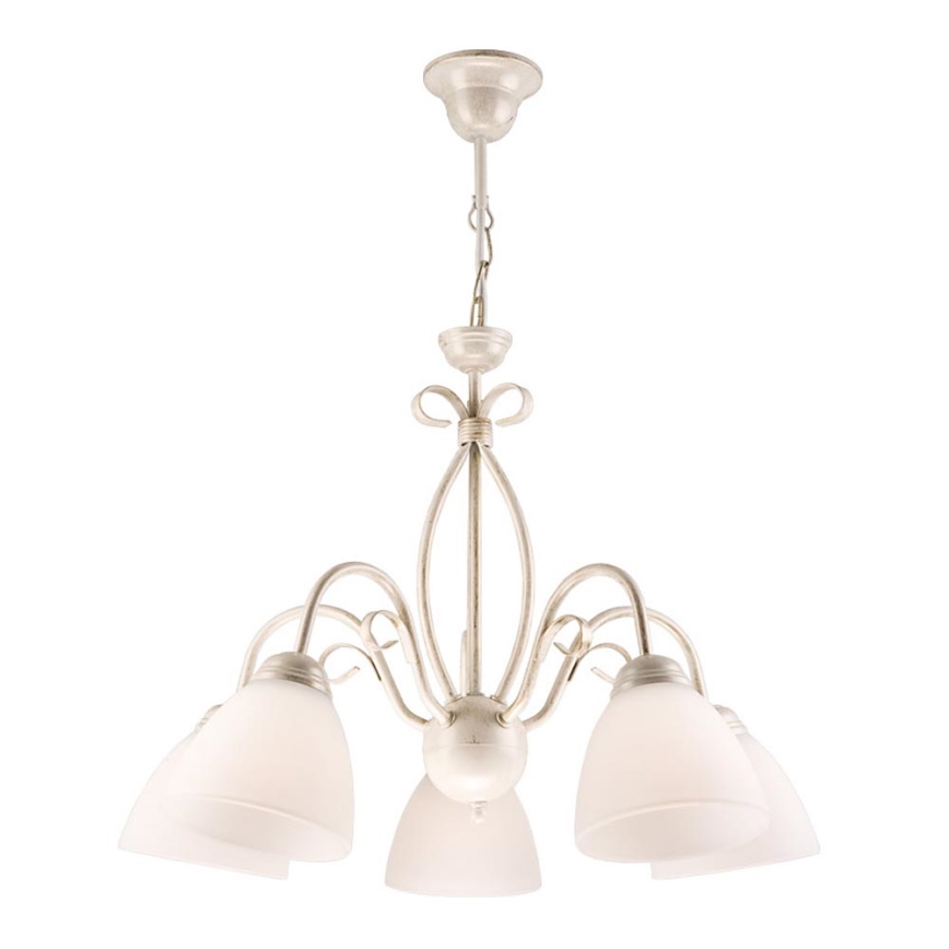 Lámpara colgante ADELLE 5xE27/60W/230V