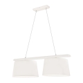 Lámpara colgante AIDA 2xE27/60W/230V roble