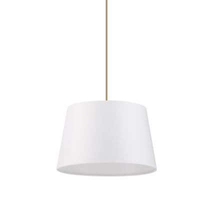 Lámpara colgante AIDA con cable, 1xE27/60W/230V, diámetro 25 cm, roble/marrón/blanco