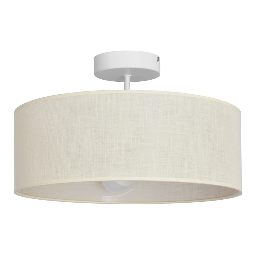 Lámpara colgante ALBA 3xE27/15W/230V color crema