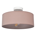 Lámpara colgante ALBA 3xE27/15W/230V rosa