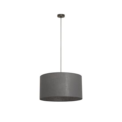 Lámpara colgante ALBA con cable 1xE27/15W/230V, diámetro 45 cm, gris